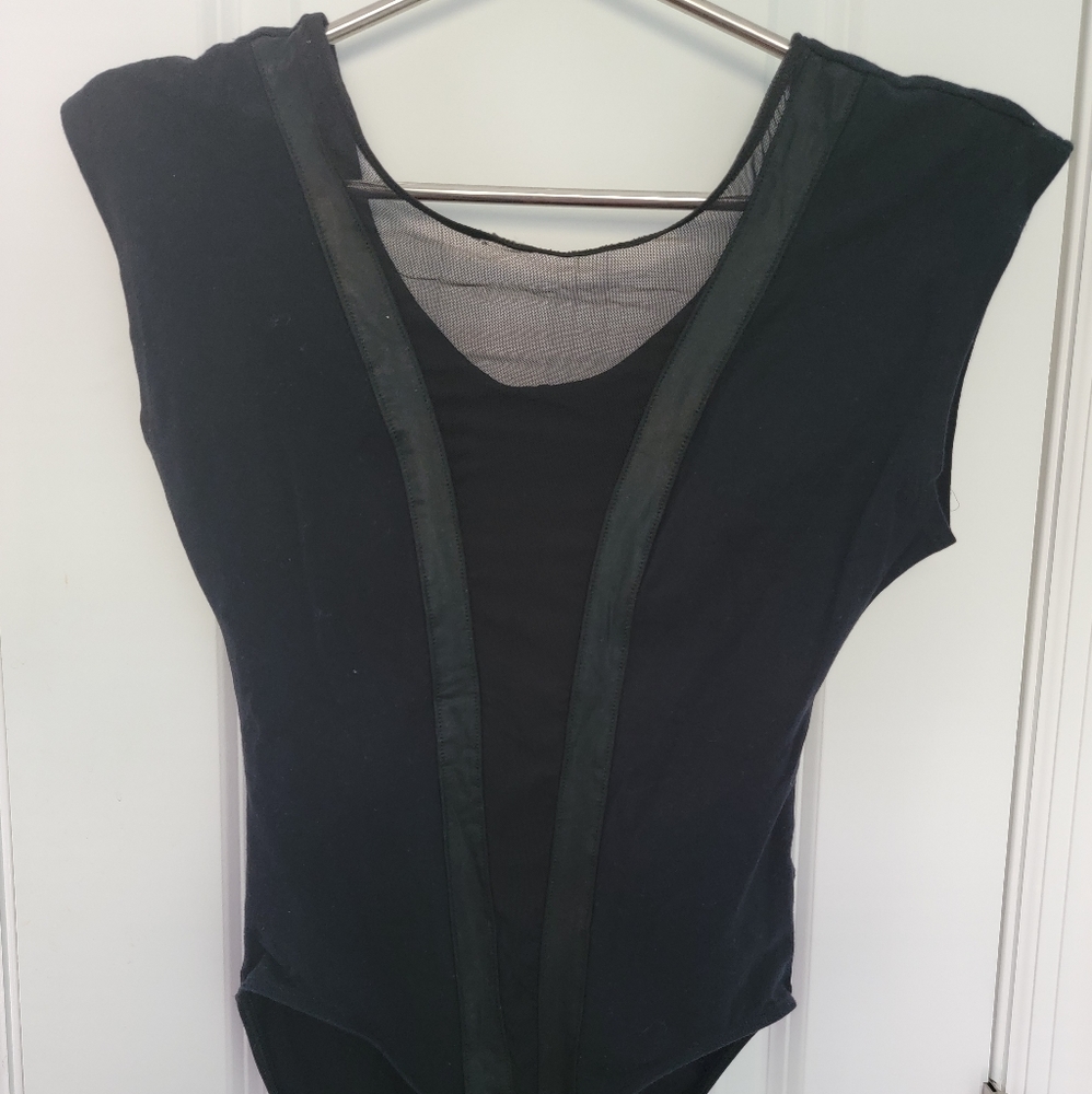 Crop top black